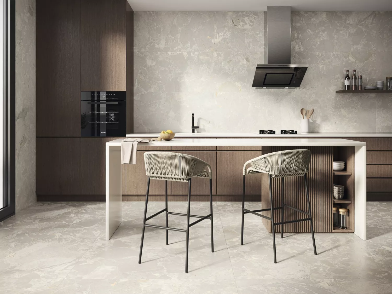 Керамогранит AURORA GREY HONED RECT 60X120 (Испания)