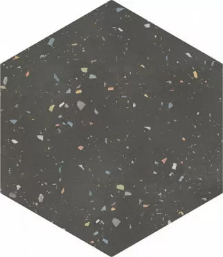 Керамогранит Terrazzo Graphite Colours (123386) 32x36.8 от DNA Tiles (Испания)