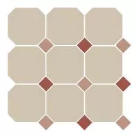 Topcer Мозаика (Field materials) Мозаика керамическая сетка 30х30 см (цвет 01 + цвет 04 + цвет 20)