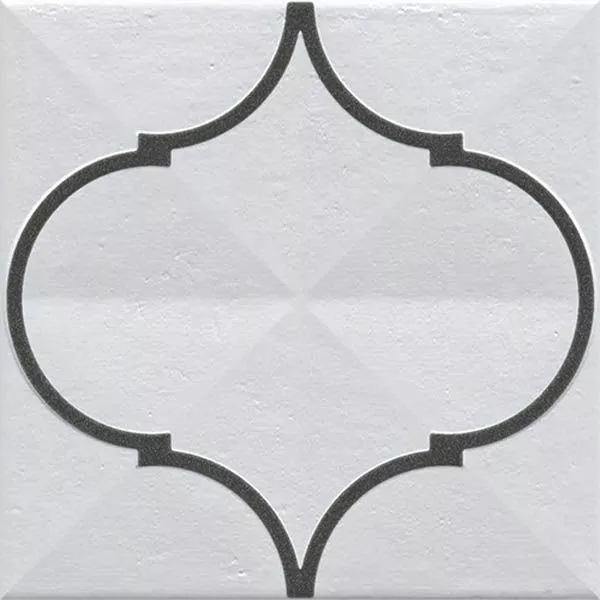 Декор Etnia Oromo Grafito 20x20 от Vives Ceramica (Испания)