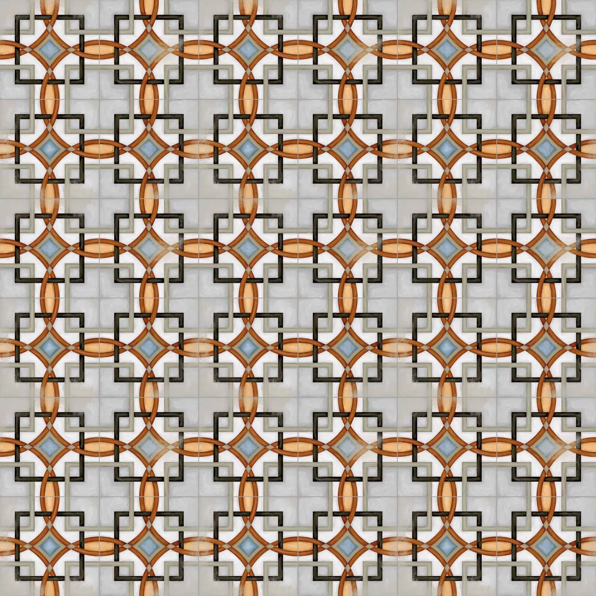 Декор Fornos Multicolor 20x20 от Vives Ceramica (Испания)