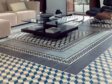 Напольная плитка 1900 Amarillo 20x20 от Vives Ceramica (Испания)