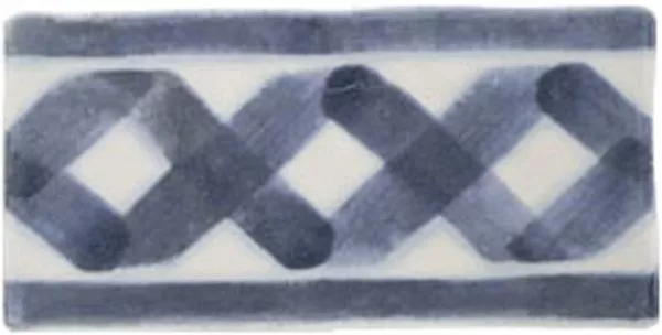 Бордюр Aranda tinter marino 6.5x13 от Vives Ceramica (Испания)