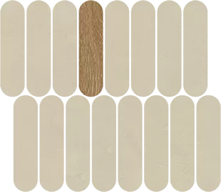 Mosaico Rockaway Natural 27x31