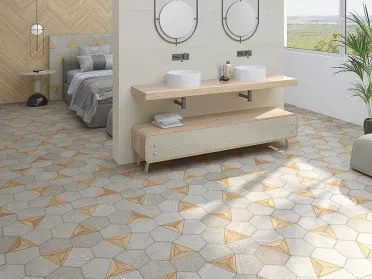 Мозаика Mosaico Loing Cemento 30x30 от Vives Ceramica (Испания)