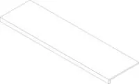 Фронтальная ступень Boost Stone Clay Scalino (A7OT) 33x120 от Atlas Concorde (Италия)