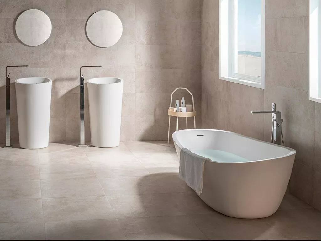 Настенная плитка Baltimore Beige (5 P/C) 33.3x100 от Porcelanosa (Испания)