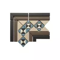 Topcer Victorian designs and borders Угол к бордюру 19х26х17,3 см