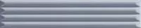 Настенная плитка UP Cannettato Blue Glossy (192137) 5x25 от AVA Ceramica (Италия)