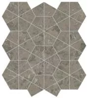 Мозаика Marvel Meraviglia Grigio Elegante Hexagon Lapp. (AJQ1) 40.3x46.6 от Atlas Concorde (Италия)