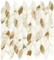 Мозаика Marvel Shine Calacatta Imperiale Mos. Twist Silk (A4WR) 30.5x30.5 от Atlas Concorde (Италия)