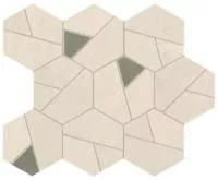 Мозаика Boost Pro Ivory Mosaico Hex  Olive (A0QN) 25x28.5 от Atlas Concorde (Италия)