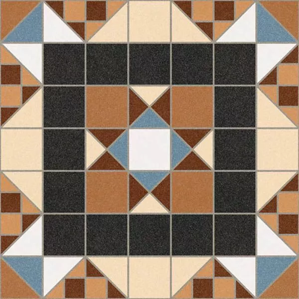 Декор Barnet Halton Marron 31.6x31.6 от Vives Ceramica (Испания)