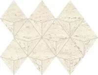 Мозаика Marvel Travertine White Mosaico Origami (AF9J) 28x41 от Atlas Concorde (Италия)
