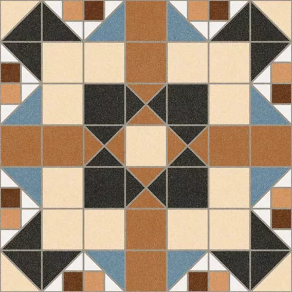 Декор Barnet Merton Marron 31.6x31.6 от Vives Ceramica (Испания)