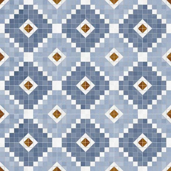 Керамогранит Marly-R Azul 20x20 от Vives Ceramica (Испания)