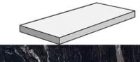 Угловая ступень SENSI GEMS ANG.TOP SX  TITAN.BLACK RET левая (PF60005671) 32x120x4.5x2 от ABK Ceramiche (Италия)
