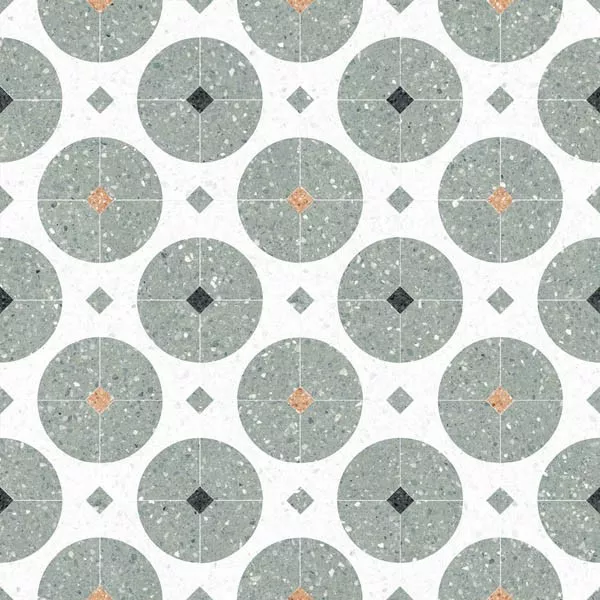 Керамогранит NIZA Octogono Valeta Verde 20x20 от Vives Ceramica (Испания)