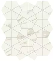 Мозаика Marvel Meraviglia Calacatta Hexagon Lapp.(AJQY) 40.3x46.6 от Atlas Concorde (Италия)