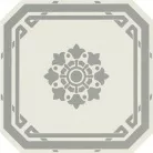 Grazia Old England Фон-декор октагон Серый 20х20 см