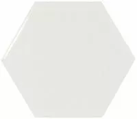 Настенная плитка SCALE HEXAGON WHITE 21911 10.7x12.4  Equipe Ceramicas