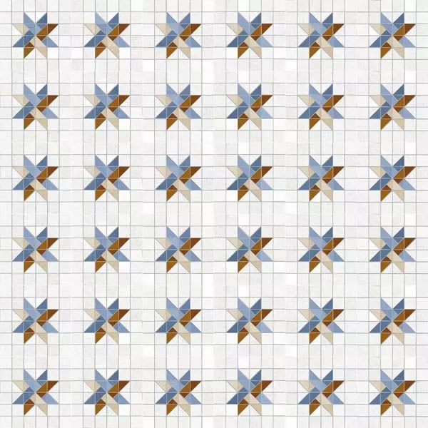 Керамогранит Arcole-R Azul 20x20 от Vives Ceramica (Испания)