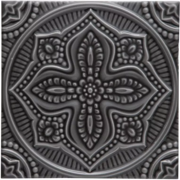 Декор STUDIO ДЕКОР RELIEVE MANDALA PLANET VOLCANICO (ADST4072) 14.8x14.8 от ADEX (Испания)