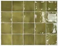 Настенная плитка MANACOR BASIL GREEN 26918 10x10  Equipe Ceramicas
