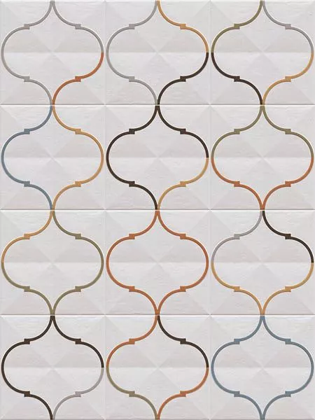 Декор Etnia Oromo Multicolor 20x20 от Vives Ceramica (Испания)