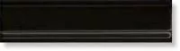 Бордюр Remate Quarter Negro Mate 5x20 от Vives Ceramica (Испания)