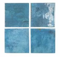 Настенная плитка ENAMEL SQUARE OCEAN (123077) 12.5x12.5 от DNA Tiles (Испания)