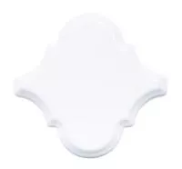 Настенная плитка RENAISSANCE ARABESCO BISELADO SNOW CAP (ADST8001) 15x15 от ADEX (Испания)