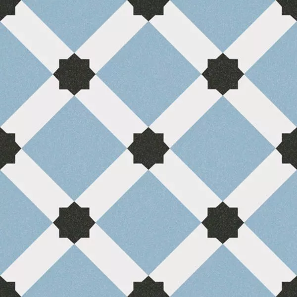 Декор 1900 Palau Celeste 20x20 от Vives Ceramica (Испания)