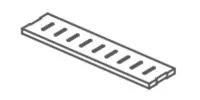Спецэлемент SHALE GREIGE GRIGLIA 2CM  (SL03GG6) 14x60 от Italgraniti (Италия)
