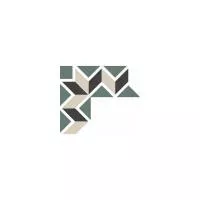 Topcer Victorian designs and borders Угол 10,7х10,7 см