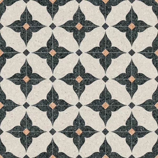 Керамогранит NIZA Octogono Cerbere Negro 20x20 от Vives Ceramica (Испания)