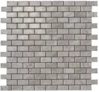 Мозаика керамогранит Marvel Stone Bardiglio G. Mosaico Lapp. Burattato (AS33) 29.8x29.8 от Atlas Concorde (Италия)
