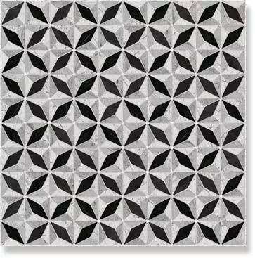 Керамогранит Via Appia Medix Negro 43.5x43.5 от Vives Ceramica (Испания)
