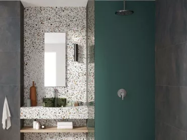 Бордюр BLEND CONCRETE BATT.GREY RET (PF60006966) 5.5x60 от ABK Ceramiche (Италия)