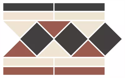 Melbourne With 2 Strips Border