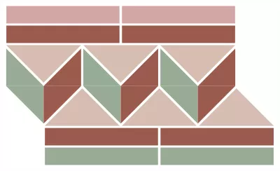 Bergen Pink Border