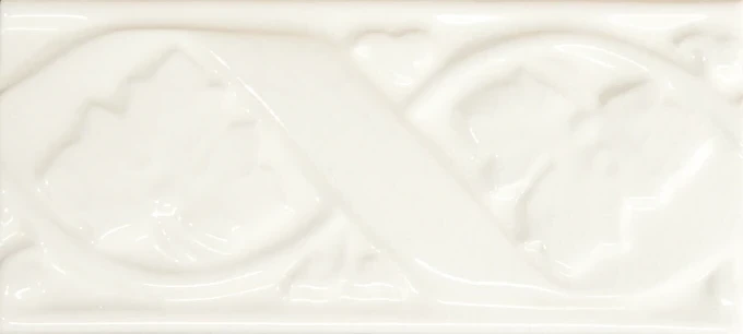 Grazia Boiserie Origins · GEMME 8X20 BIANCO CRAQUELE'