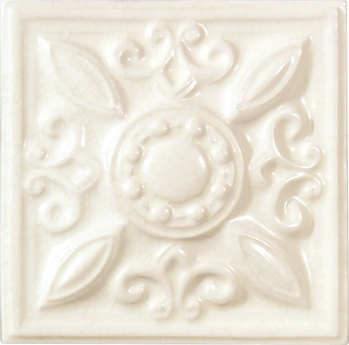 Grazia Essenze · NEOCLASSICO 13X13 BIANCO CRAQ.