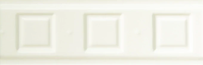 Grazia Boiserie Origins · SQUARE 6,5X20 BIANCO MATT.