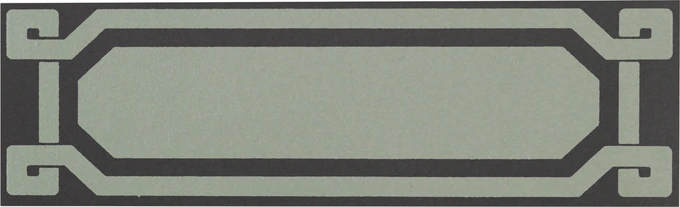 Grazia Old England · 6X20 LIST DEC.BLACK BATH