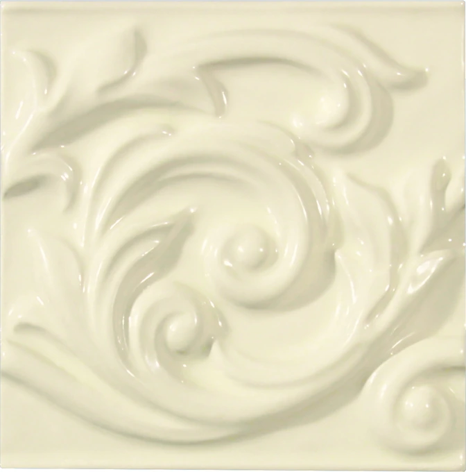 Grazia Essenze · VOLUTA 13X13 MAGNOLIA CRAQUELE