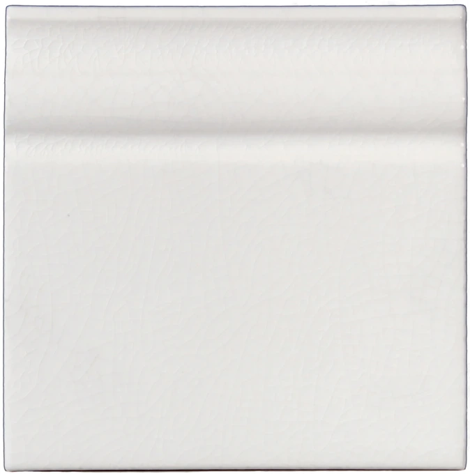 Grazia Essenze · 13X13 ZOCCOLO ESSENZE BIANCO CRAQUELE