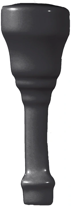 Grazia Boiserie Origins · ANG.FINALE 12X3 CARBONE MATT