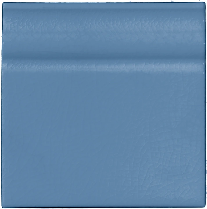 Grazia Essenze · 13X13 ZOCCOLO ESSENZE CERULEO CRAQUELE'