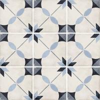 Керамогранит ART NOUVEAU ARCADE BLUE 24411 20x20  Equipe Ceramicas